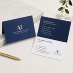 Foldable Visiting Cards