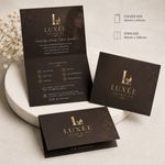 Foldable Visiting Card