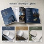 A4 Portrait Perfect Binding Inner Paper Option