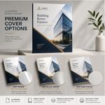 A4 Portrait Perfect Binding Cover Options
