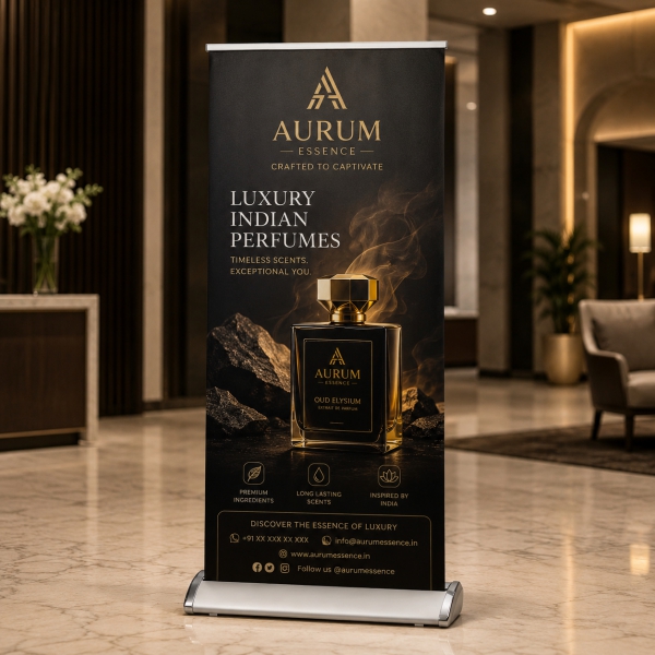 Luxury Standee to Promote Brand