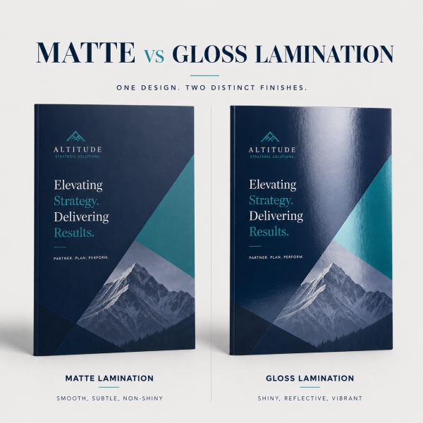 Folder lamination