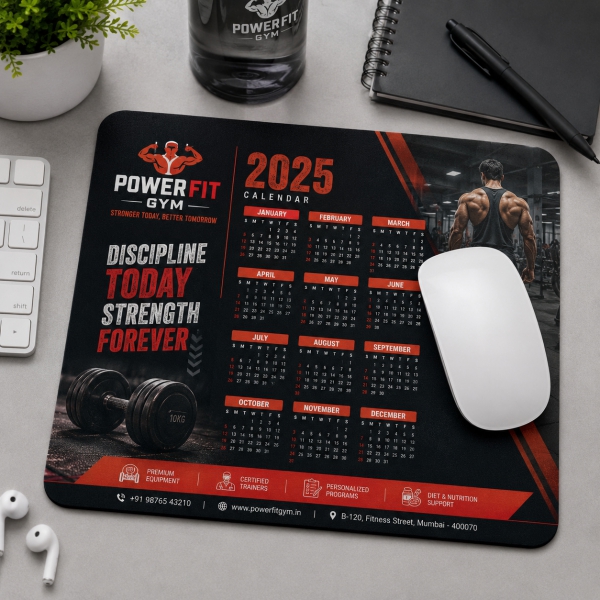 Mouse Pad Calendar 2