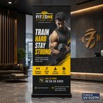 Gym Premium Rollup Standee