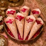 Wedding Petal Cones 4