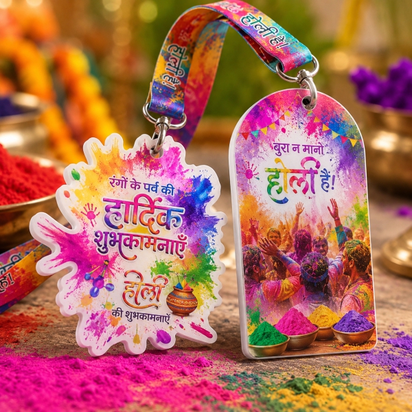 Custom Shape Acrylic Festival ID Card 2