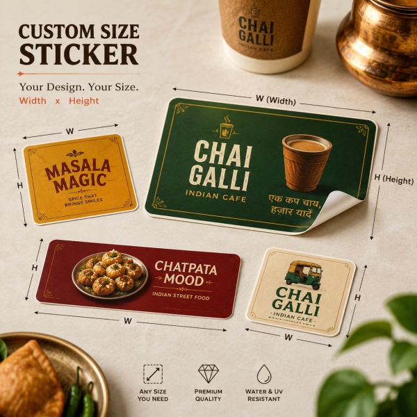 Custom Size Stickers 1
