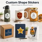 Custom Shape Stickers 1