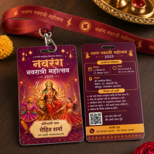 PVC Festival ID Card 2