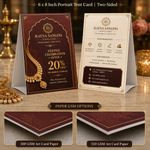Paper GSM for Tent Card