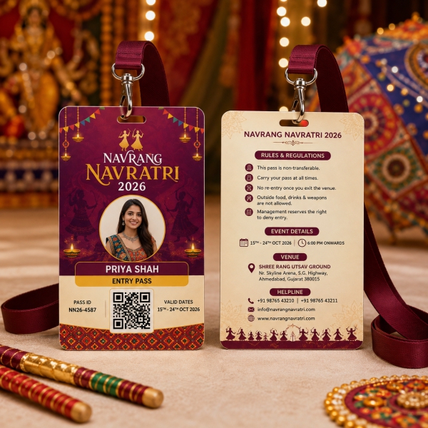 PVC Festival ID Card 5