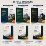 Paper GSM Bi Fold Brochure