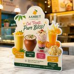 Sunboard Cutout Menu Card 3