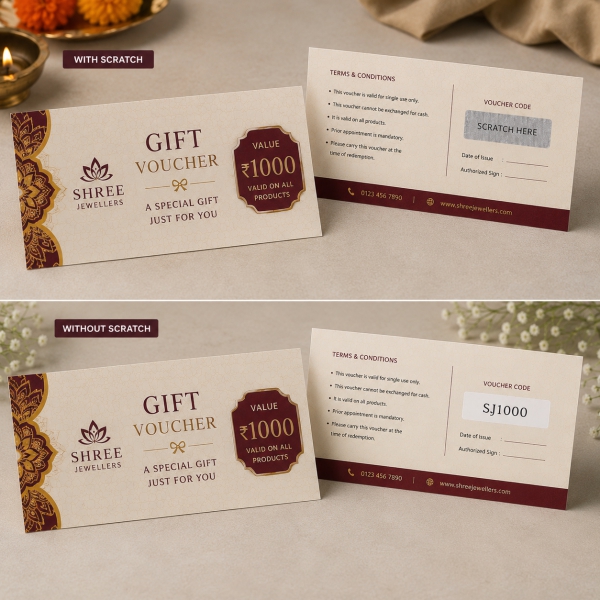 Gift Voucher Scratch