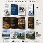 Size Z-Fold Brochure Printing