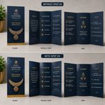 Spot UV Tri Fold Brochure