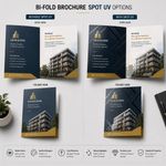 Spot UV Bi Fold Brochure