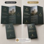 Spot UV Z-Fold Brochure Printing