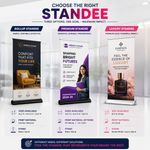 Premium Rollup Standee Option