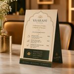 Tent Card Menu 2