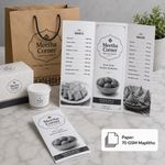 Parcel Menu (B/W) 4