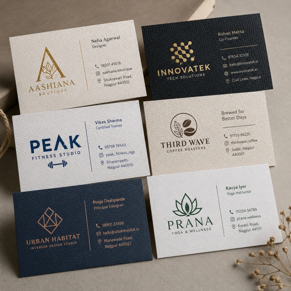 Texture Visitng Cards