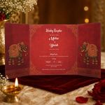 Royal Couple Wedding Card 2