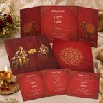Royal Couple Wedding Card 1