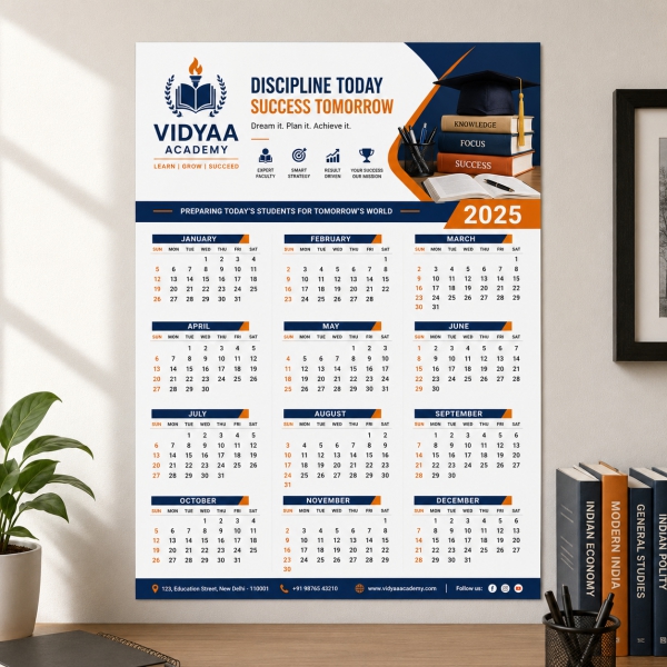 Wall Gumming Calendar 1