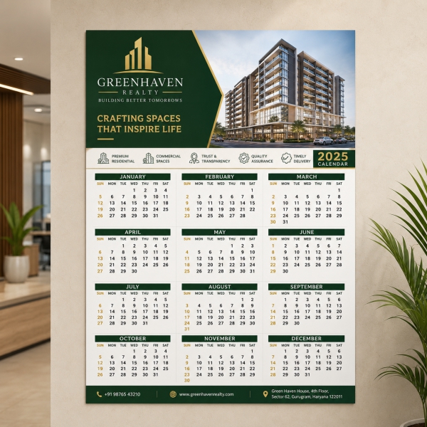 Wall Gumming Calendar 2