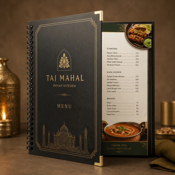 Wiro Menu Card 1