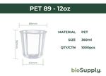 U-Shape PET Cold Cups – Tall 2