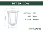 U-Shape PET Cold Cups – Tall 5