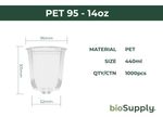 U-Shape PET Cold Cups – Short 3