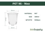 U-Shape PET Cold Cups – Short 4
