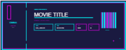 Modern Neon Cinema