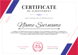Certificates