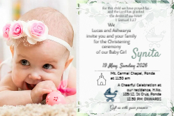 Invitation Cards Front