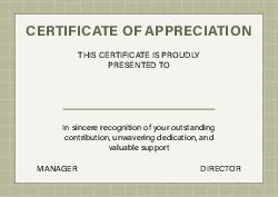 Test Certificate