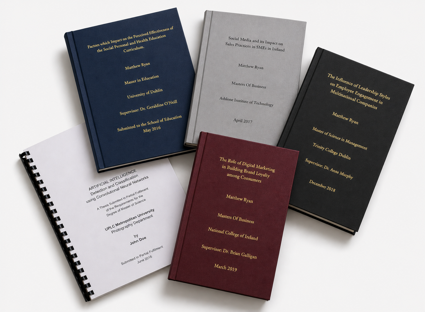 Project books
