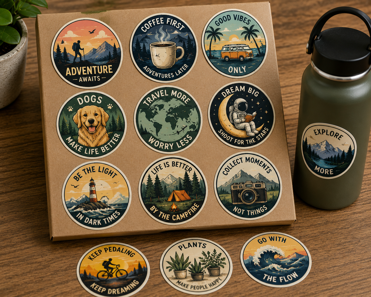 Round Stickers
