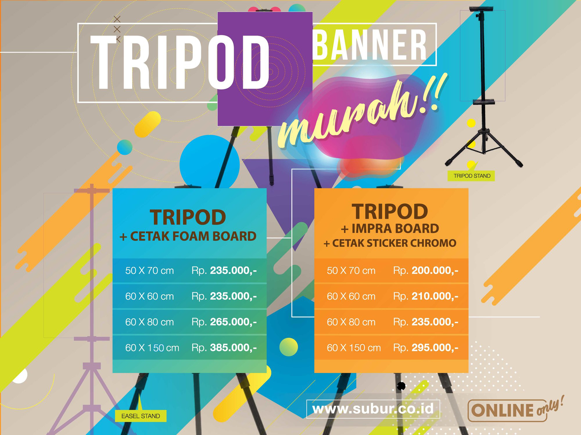 Tripod Banner Tripod Banner