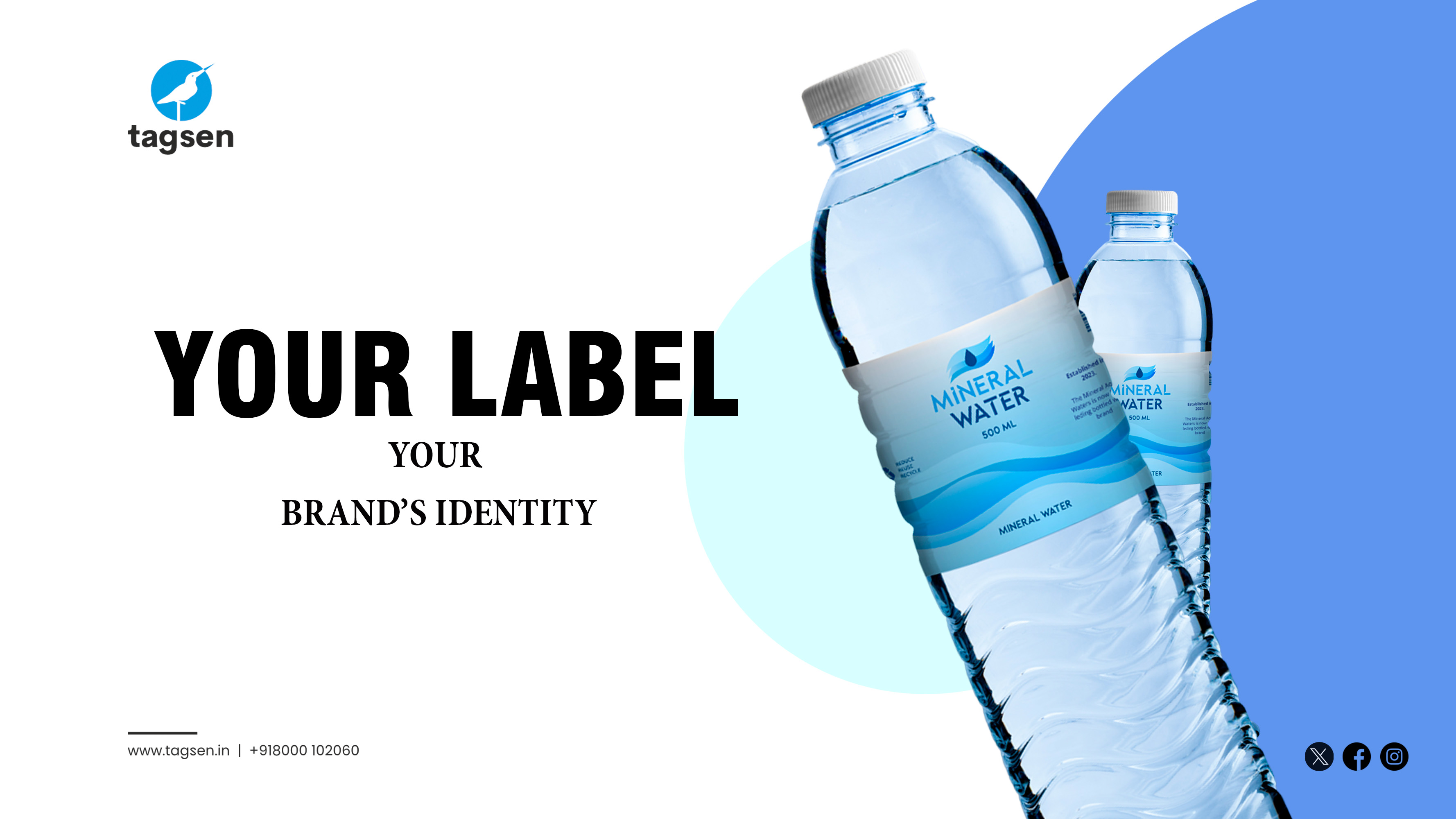 Water bottle labels