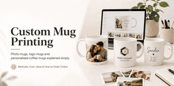 Custom mug printing guide with photo mugs and logo mugs