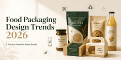 Food packaging design trends 2026 for Indian brands