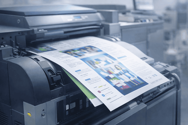 Digital printing machine used by printing service in Palanpur
