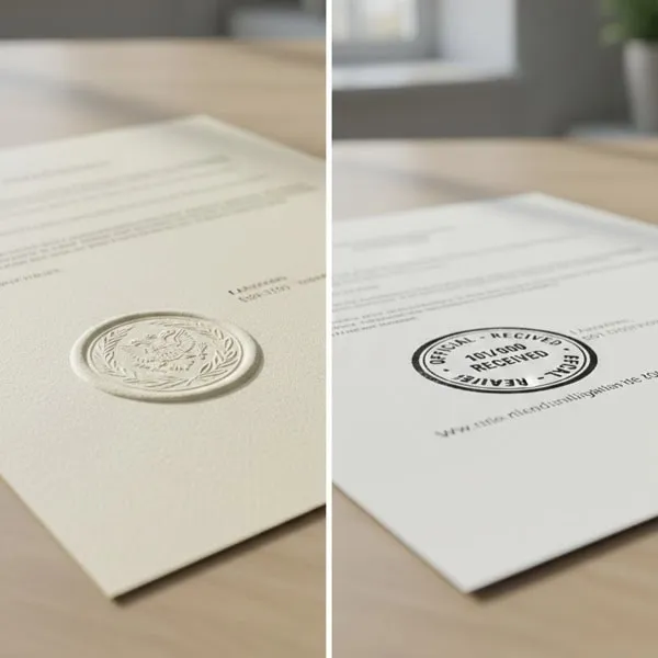 Seal and Stamp Difference