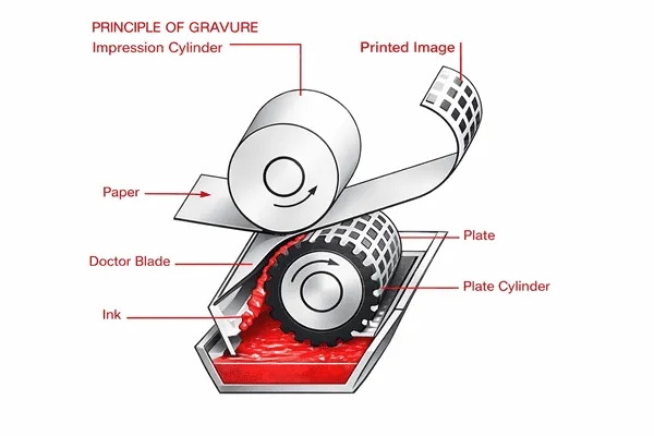 gravure printing machine