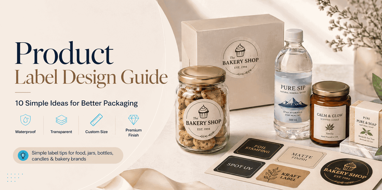 product label design ideas for premium packaging