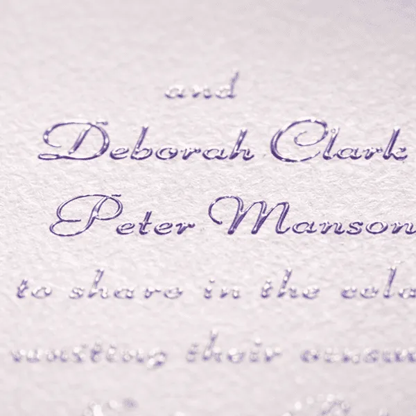 Thermography Printing